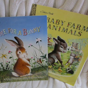 Set of Two Paperback Golden Books