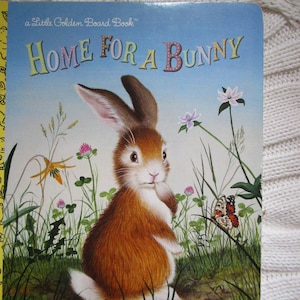 A Home For a Bunny Little Golden Board Book