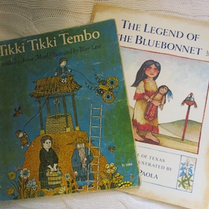 Set of Two Beautifully Illustrated Children&#39;s Books-Tomie DePaola and Blair Lent