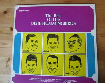 The Best of the Dixie Humingbirds Vintage Vinyl Record