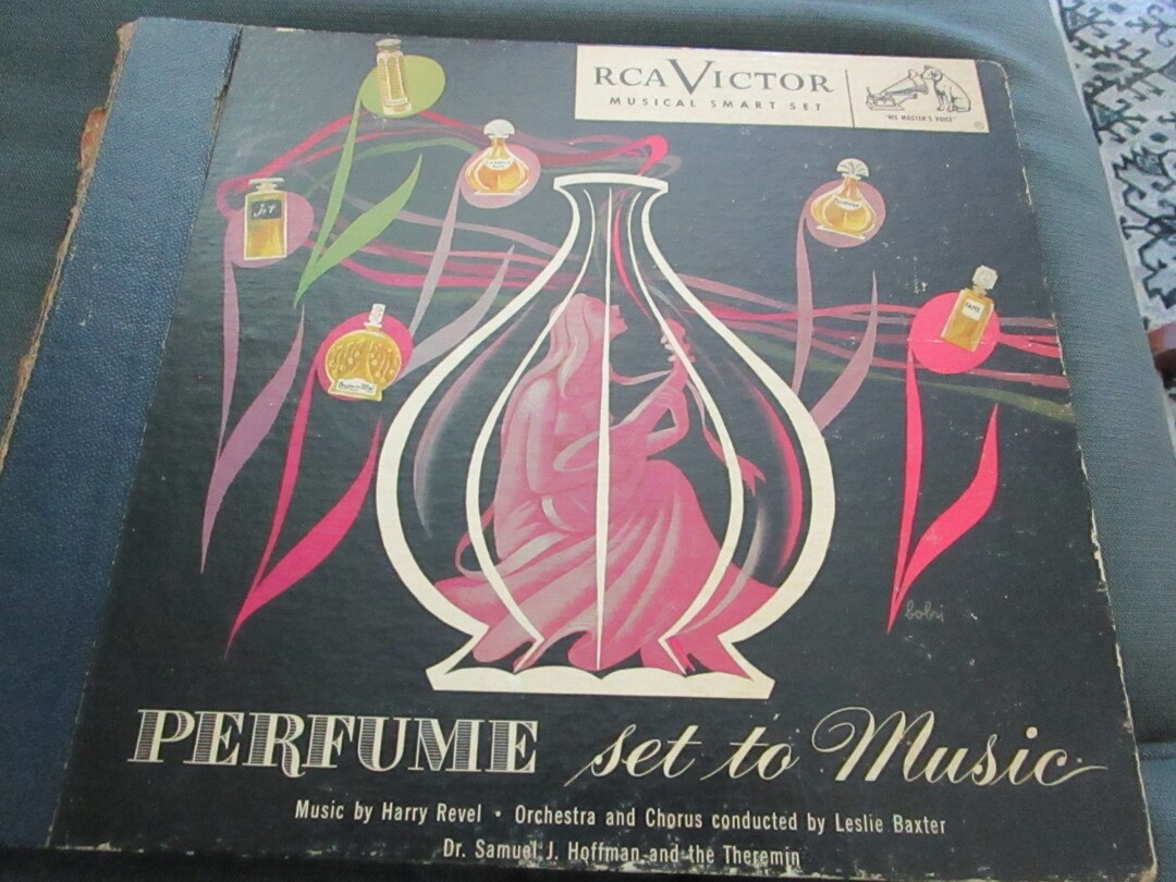 Unique Vinyl Recordsperfume Set to Music RCA Victor Musical Etsy