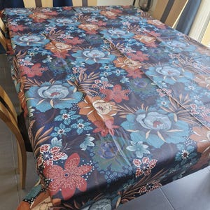 Rectangular coated cotton canvas in hemmed coated cotton 3m x 1.50m.