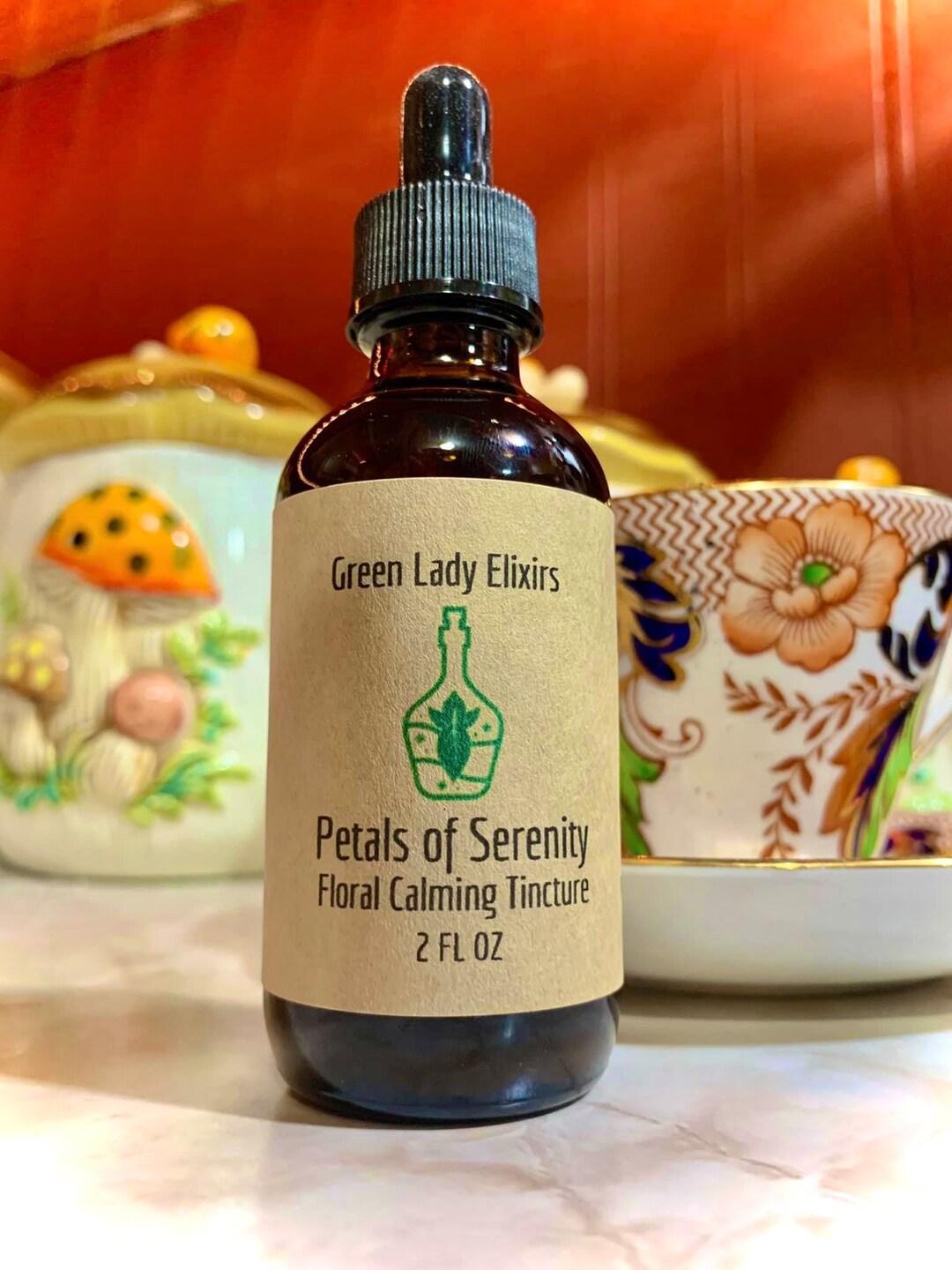 Petals of Serenity Happiness Tincture Etsy