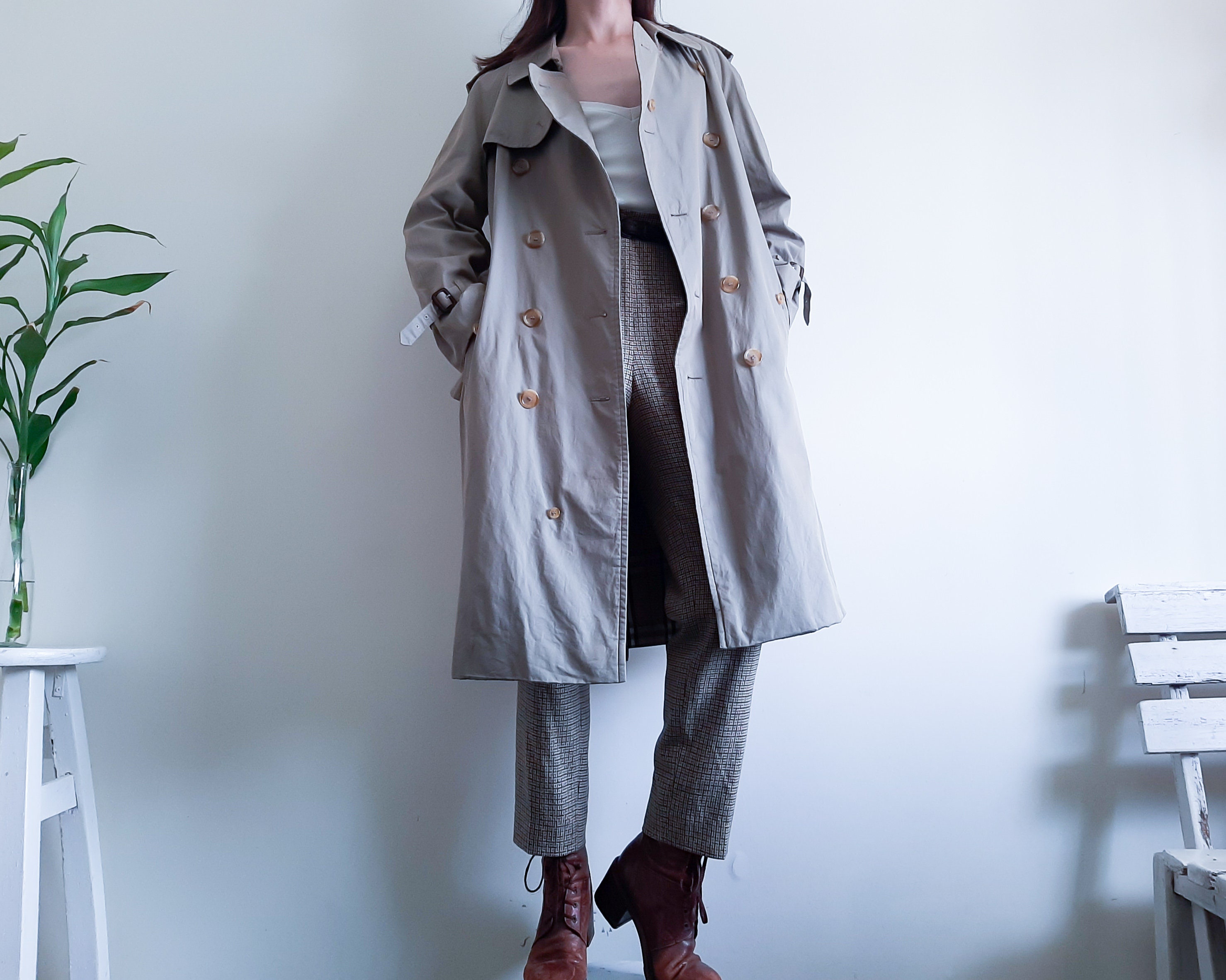 Burberry Trench Coat - Etsy
