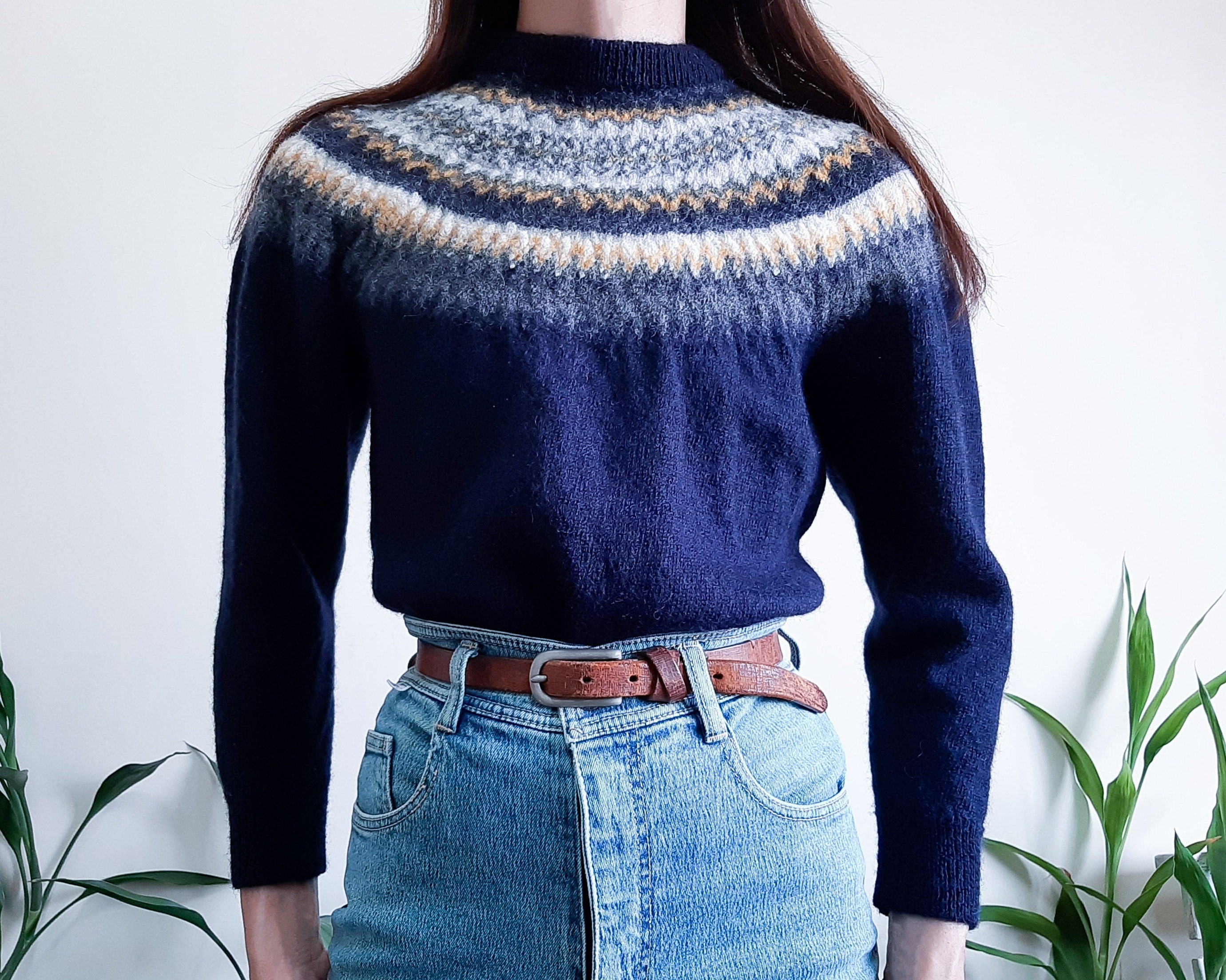 Shetland fair isle Etsy France