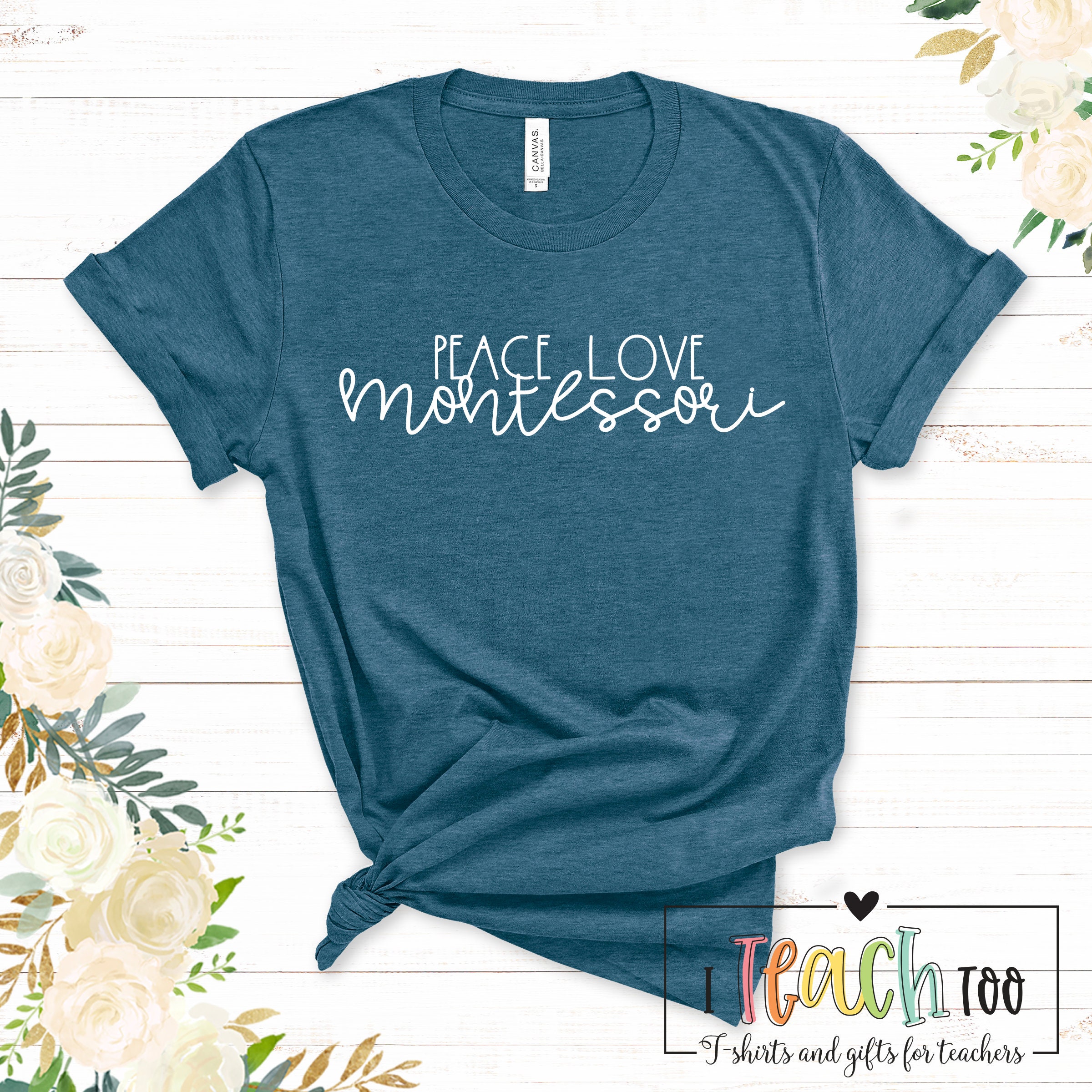 Love Montessori Tshirt Love Montessori Tshirt