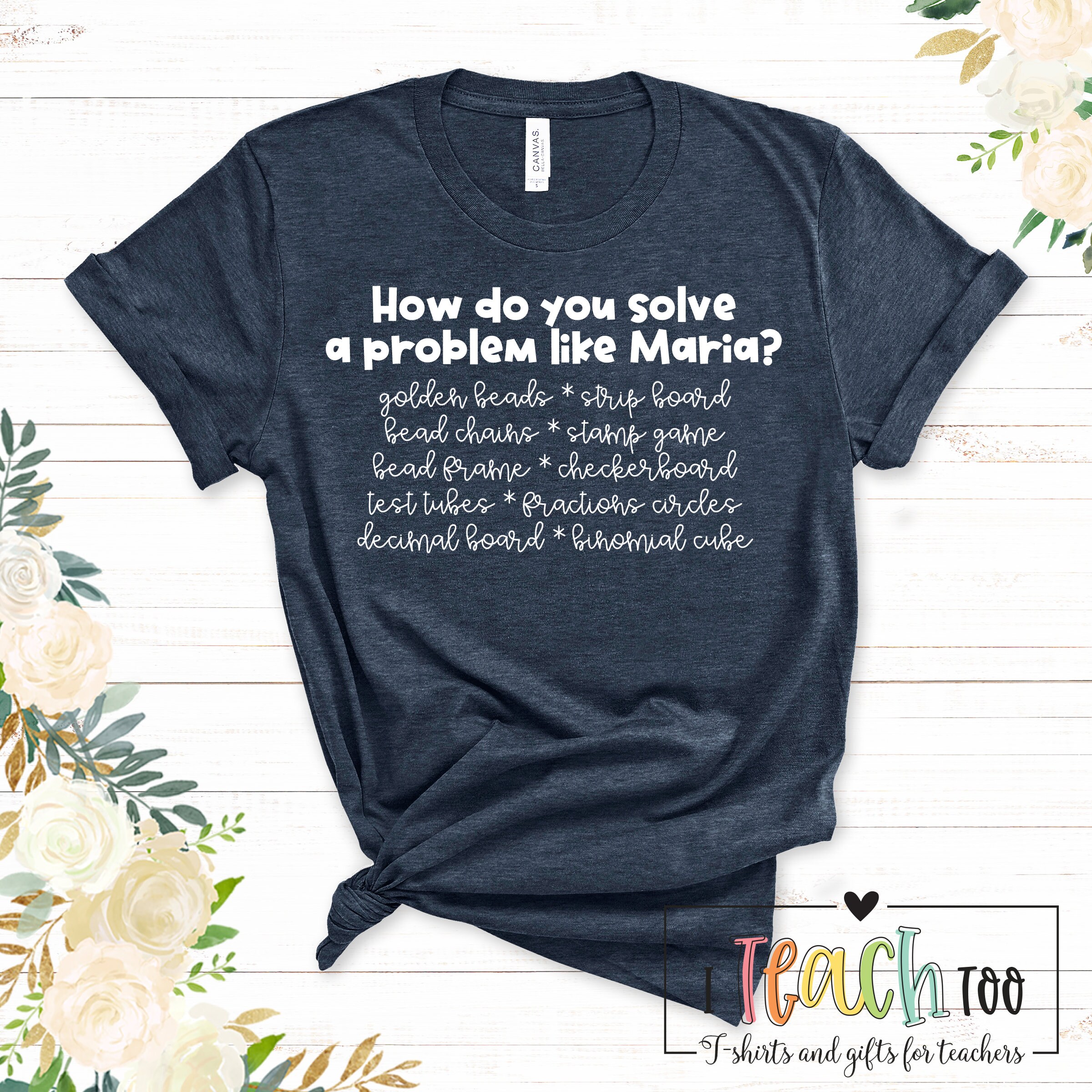 montessori teacher shirts
