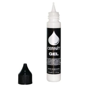 Cernit Translucent Gel 30ml - Liquid Polymer Adhesive - Varnish and Image Transfer - High-Quality Jewelry Supplies - Tracked Shipping