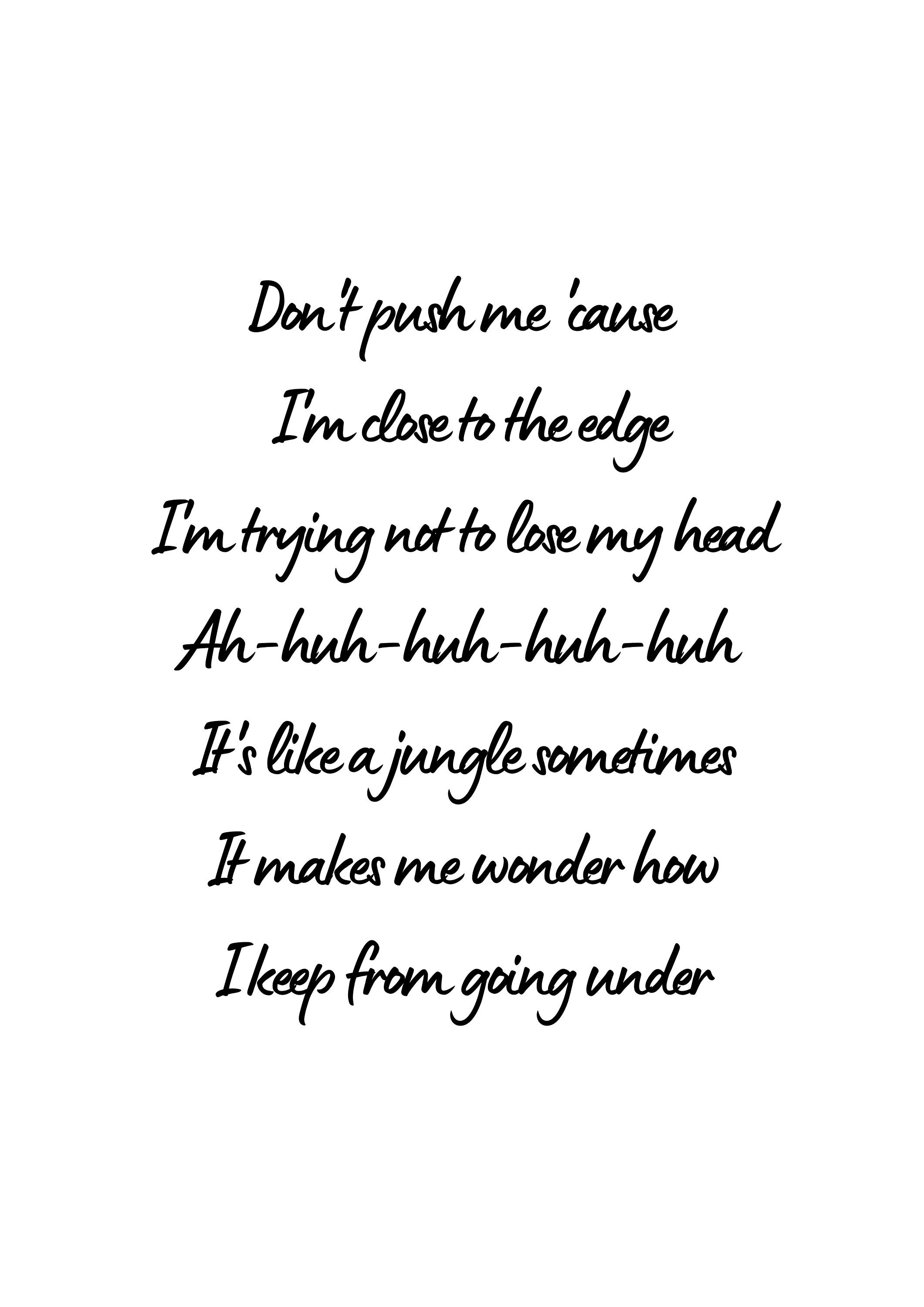 Grandmaster Flash The Message lyric print Wall art / music Etsy