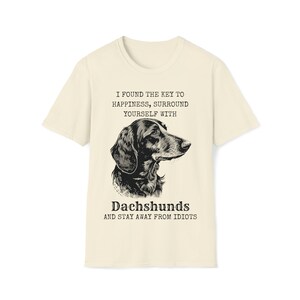 Dachshund lover, Dog lover, Sarcastic, Funny Unisex T-Shirt