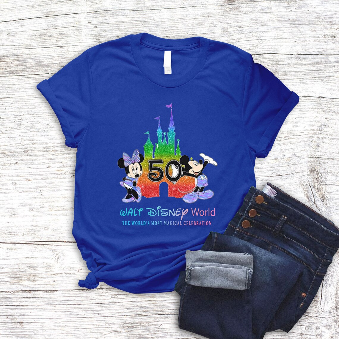 disneyworld 50th anniversary t shirts