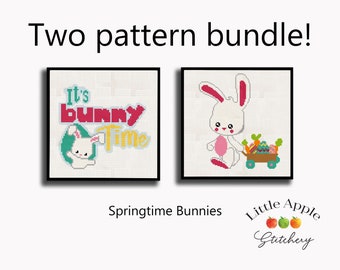 Bunny cross Stitch Pattern PDF- Easter