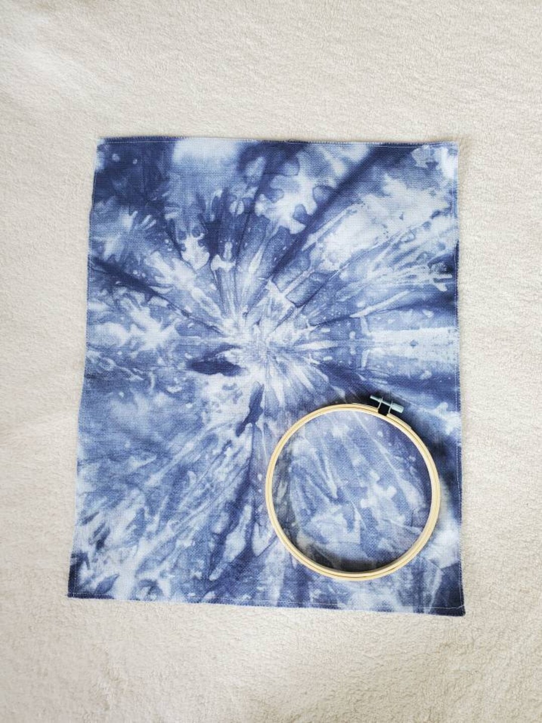navy-blue-dyed-aida-cloth-18-count-hand-dyed-aida-cloth-etsy