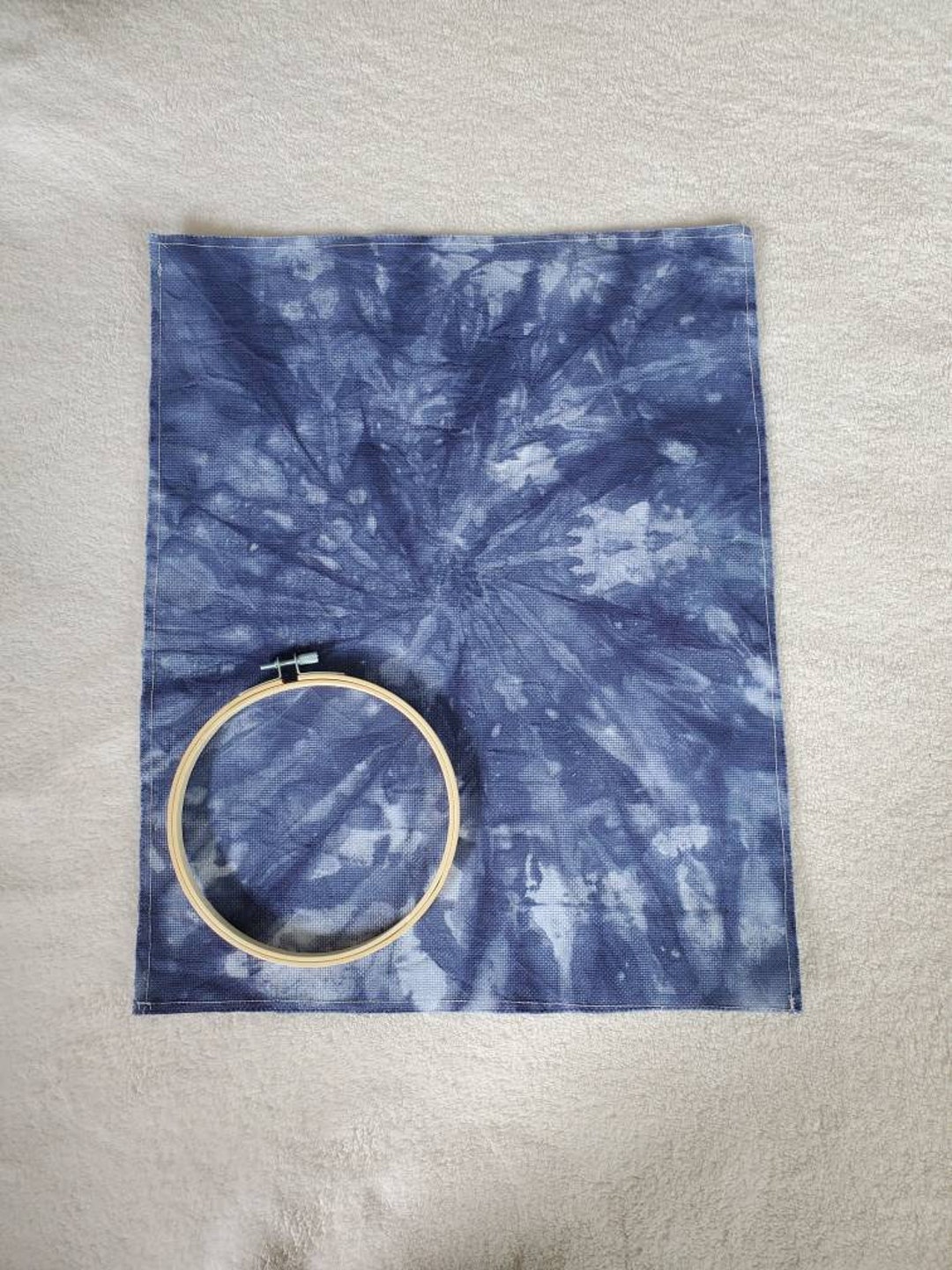 Navy Blue Dyed Aida Cloth, 18 Count Handdyed Aida Cloth Etsy