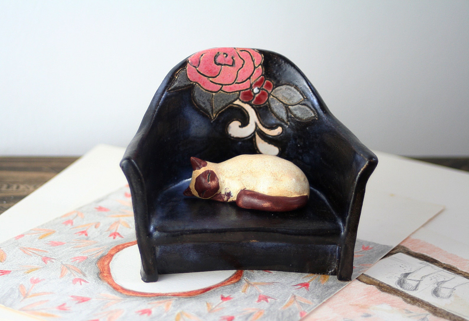 Jewelry Holder Jewelry Display Miniature Doll Furniture Etsy