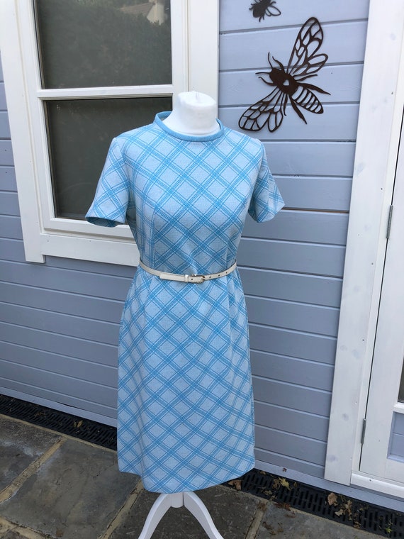 Vintage 1970's Richard Stump dress, vintage dress, 1970's dress, vintage size 16, Richard Stump,