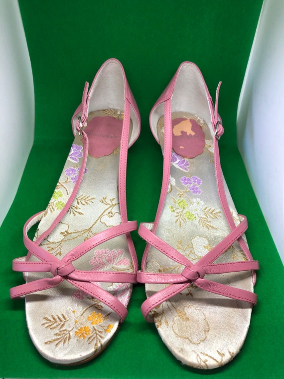 carvela pink sandals