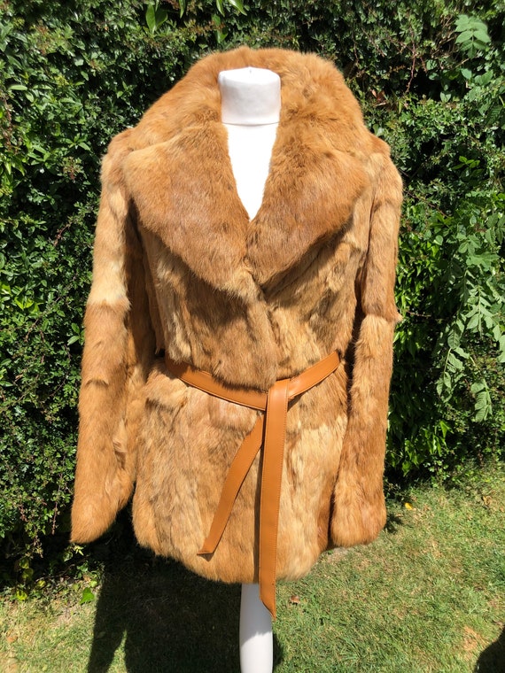 Vintage fur coat, 1960s fur coat, 1970s fur coat,