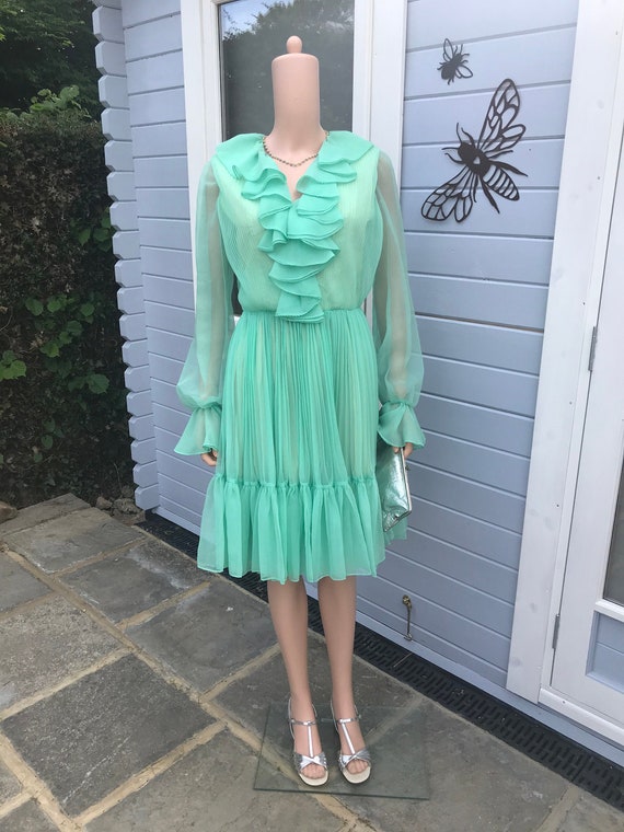 miss elliette chiffon dress
