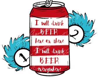 Ding 1 Thing 2 Bier .png afbeelding