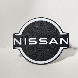 Nissan Hitch Cover, Customizable Color, Receiver Cover, Plug, 1.25&quot; & 2&quot;
