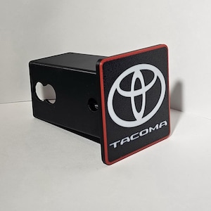 Toyota Tacoma Trailer Hitch, Tow, Receiver Cover, Plug. 1.25&quot; & 2&quot;