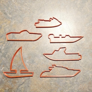 Boat Cookie Cutters