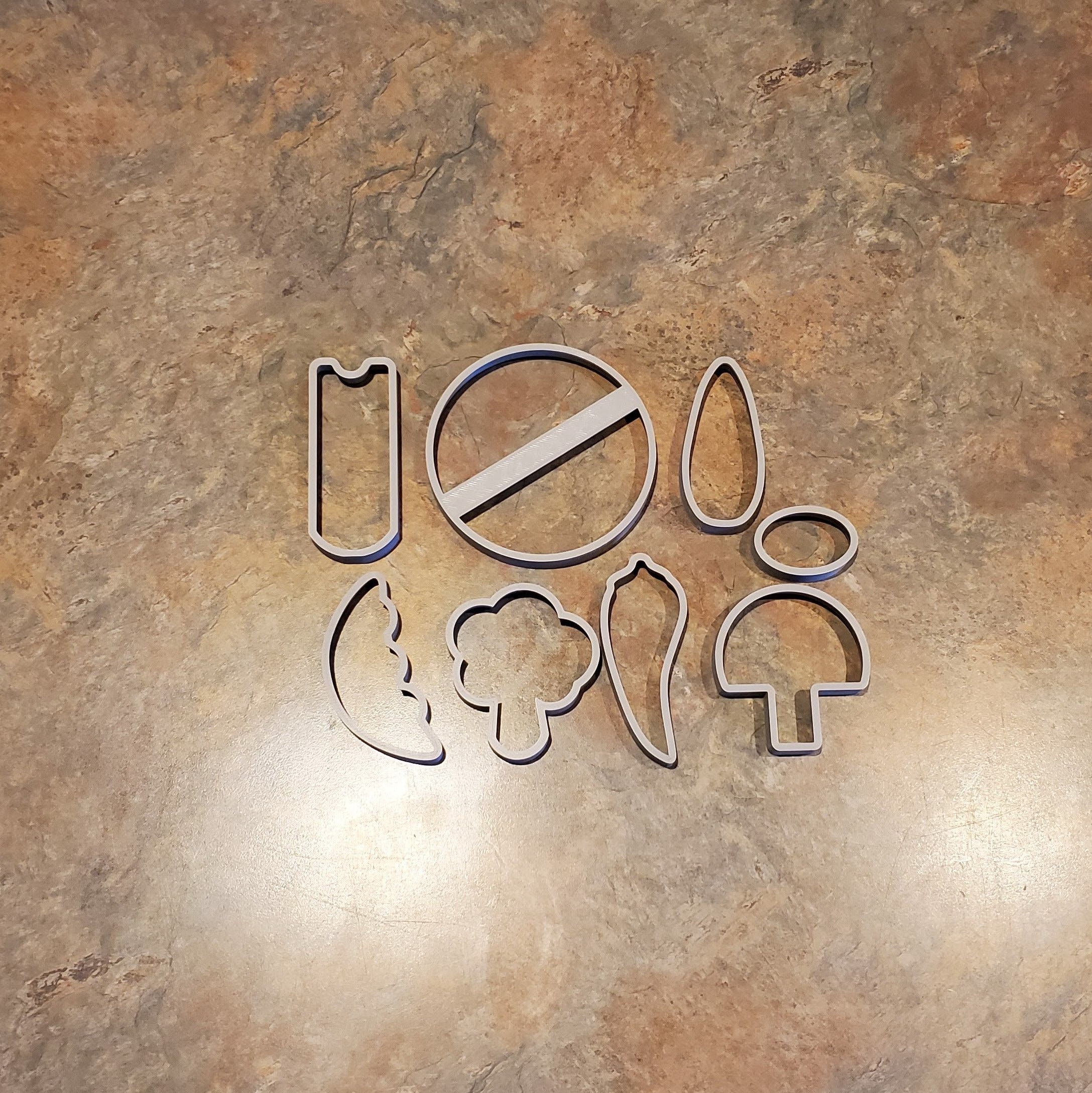 Veggie Cookie Cutters Etsy