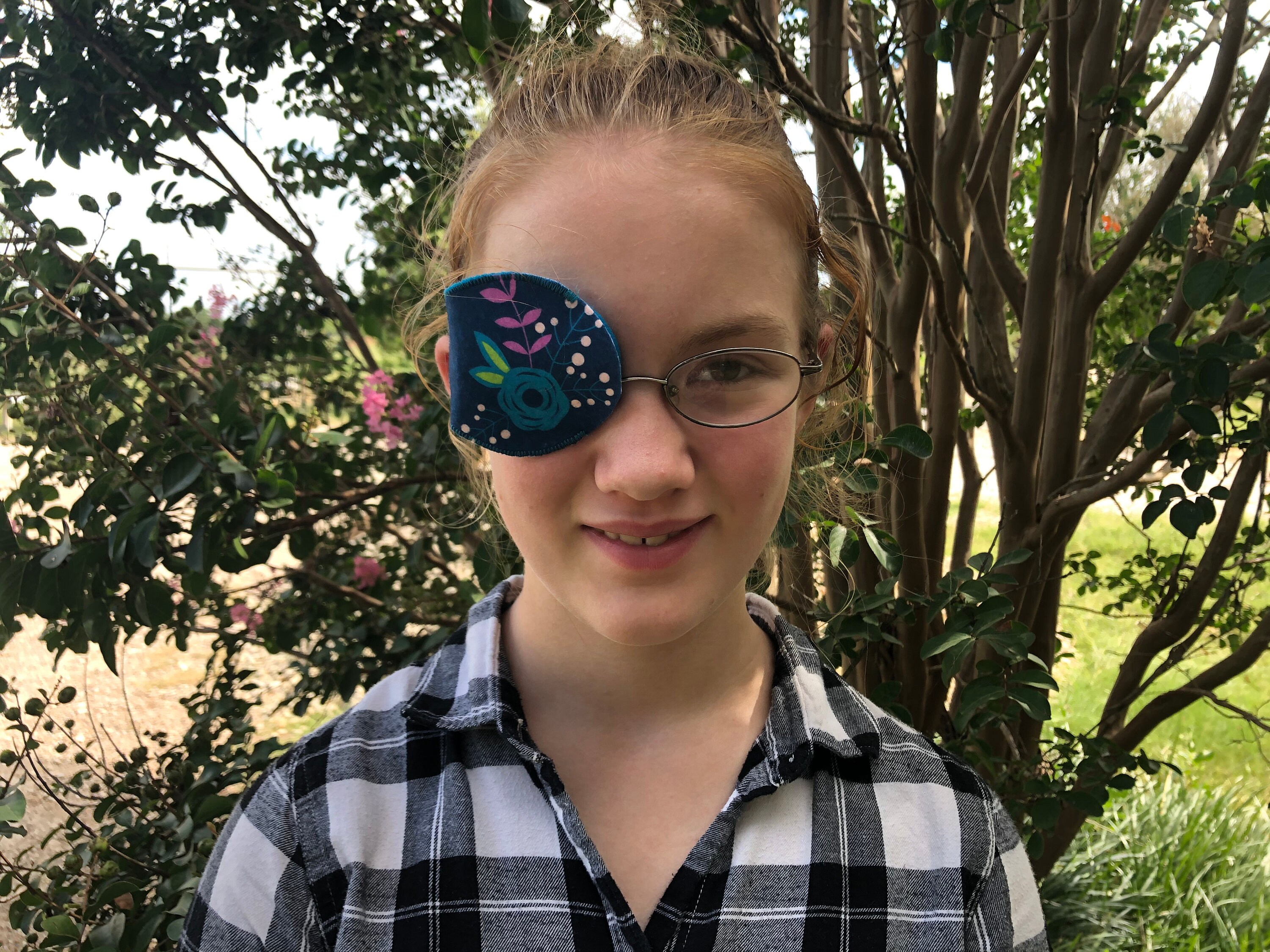 Eye Patch for Kids Felt Fully Obscured for Lazy Eye Girl Etsy