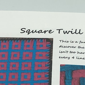 More Potholder Patterns spiral-bound book for loops and looms, 100 pages, lies flat, new ideas and twills, video links, more image 4