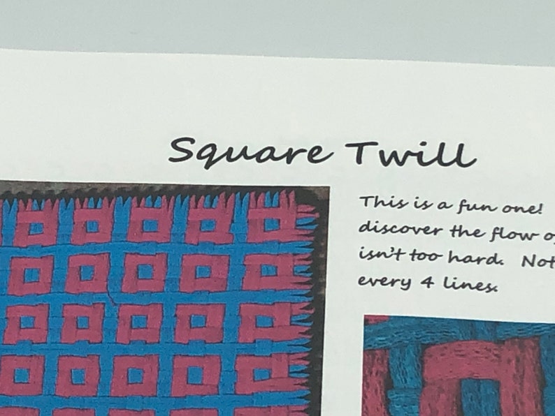 More Potholder Patterns spiral-bound book for loops and looms, 100 pages, lies flat, new ideas and twills, video links, more image 4