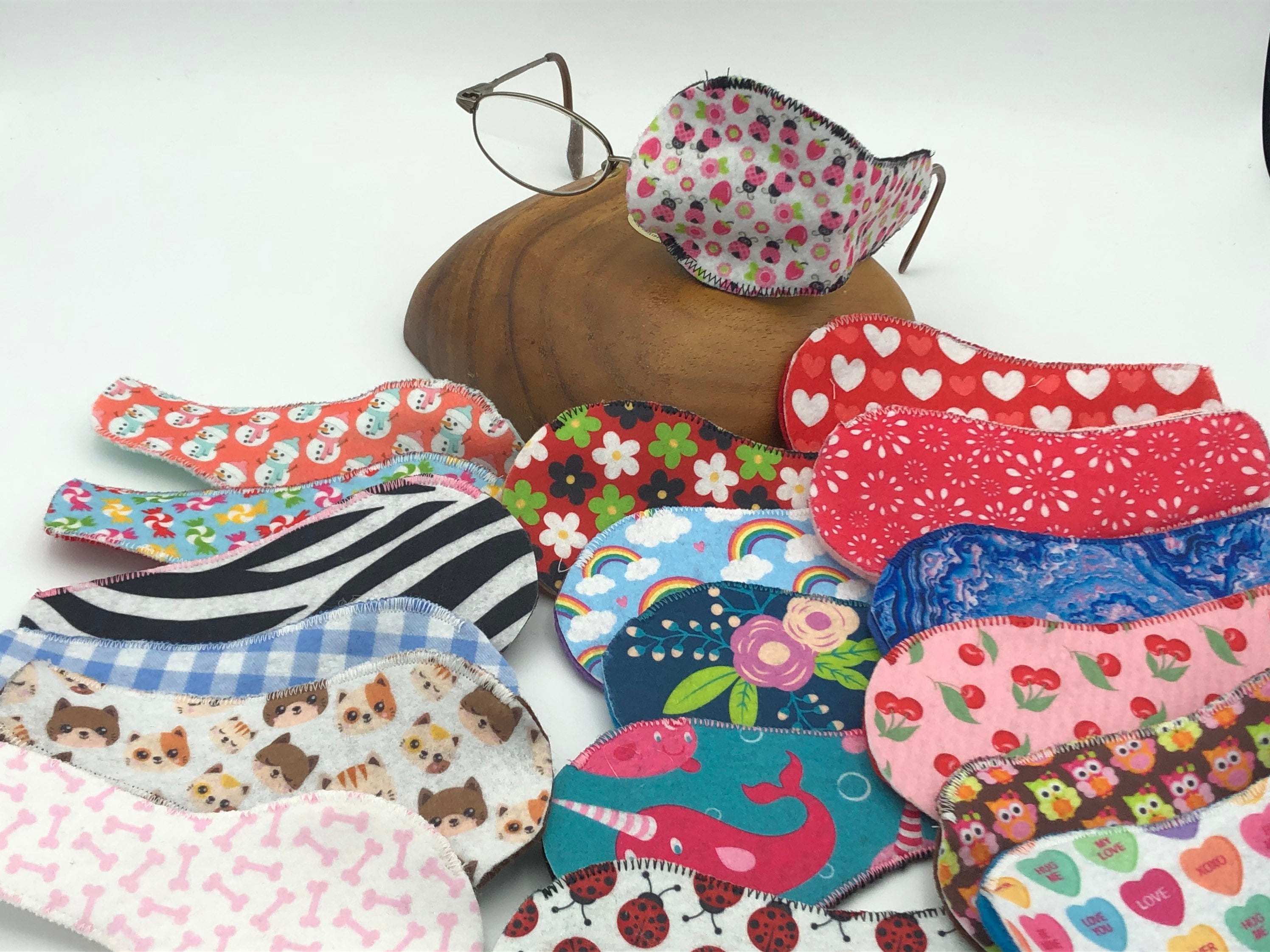 Eye Patch for Kids Felt Fully Obscured for Lazy Eye Girl Etsy