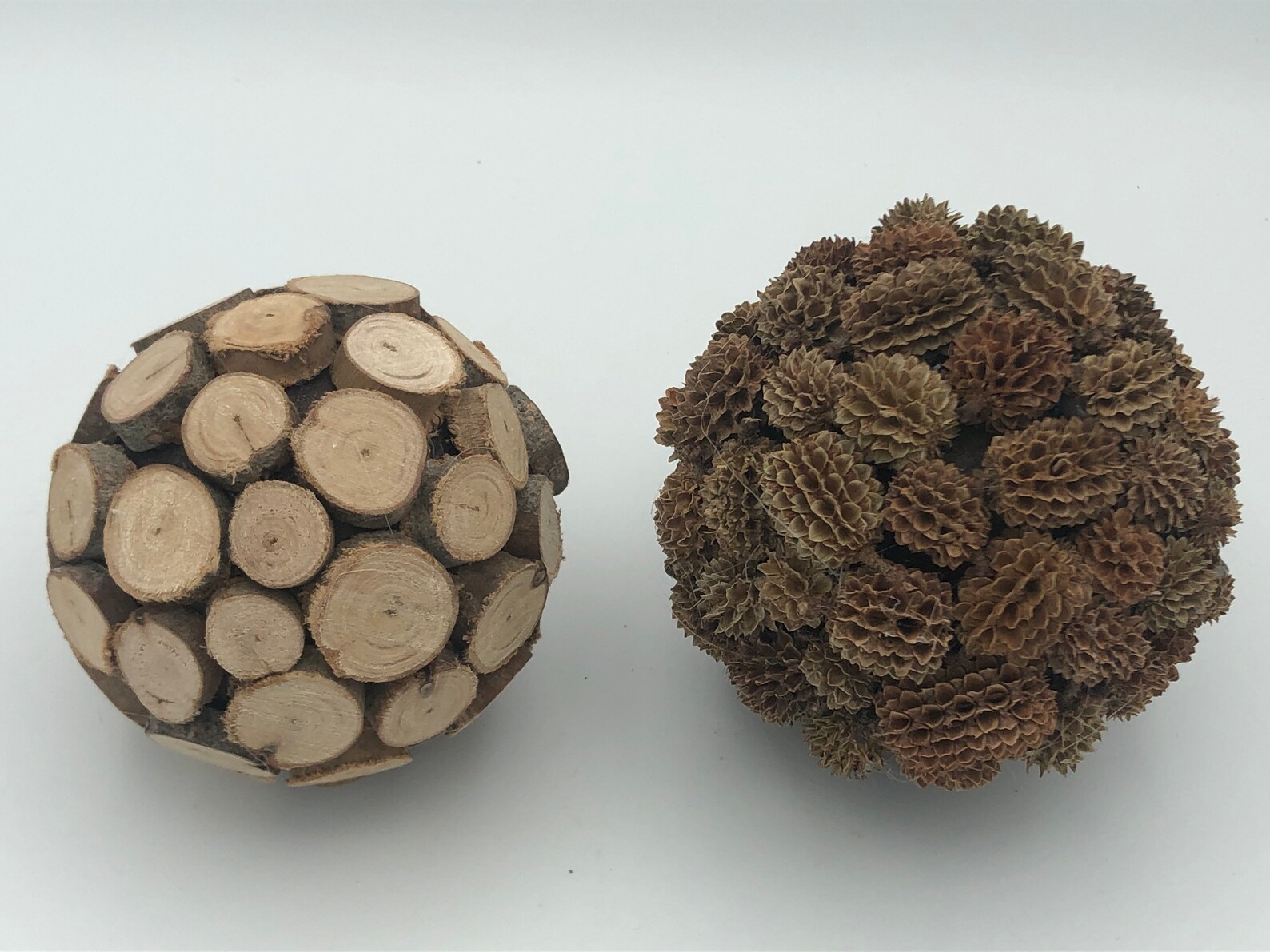 Decorative Balls & Bowl Fillers Handmade Orbs coffee beans Etsy