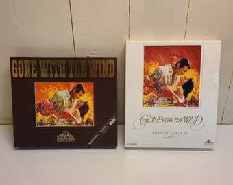Gone with the Wind - VHS Collection - Vintage 1988/1990 - The Making of a Legend #MV900284 - Deluxe Edition #M902130