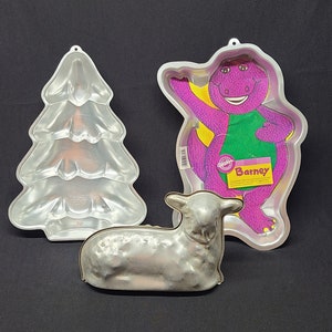 1989 Vintage Wilton MicroBakes Christmas Tree Microwave Cake Pan 2106-122 