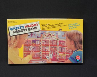 90s Board Games - Connect Four - Where's Waldo Memory Game - Count Dinos Number Marathon - Mouse Trap - Vintage