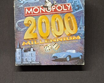 Collectible Monopoly Games - 2000 Millennium - Mutt-Opoly - Dog Monopoly Game - Nascar Monopoly - Vintage