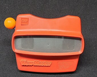 70s, 80s, 90s Viewmaster Red, Blue, Model L GAF Viewer Ball