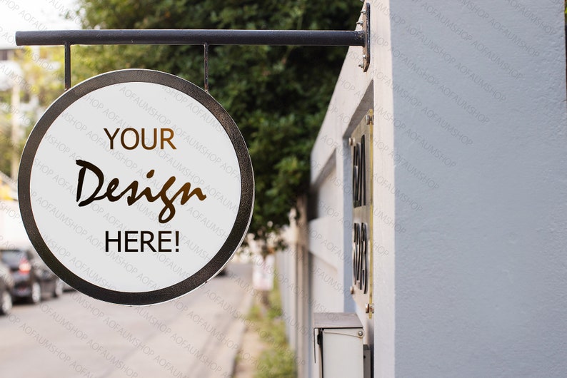 Download Light box Sign Mockup Custom Sign Mockup Cinema Lightbox ...
