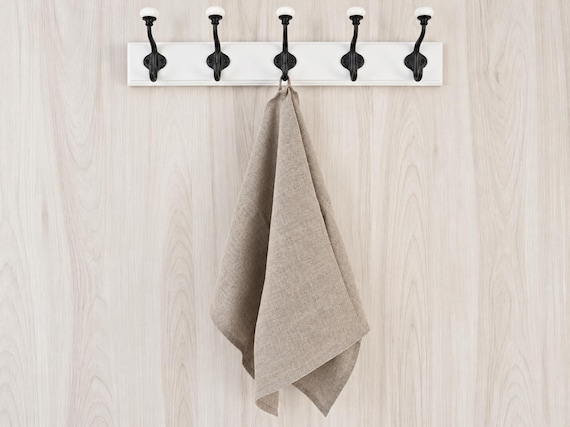 Hemp Kitchen Towel, 100% Hemp Fabric, 213 GSM / 6.28 oz/yd2, 6 Colors Available
