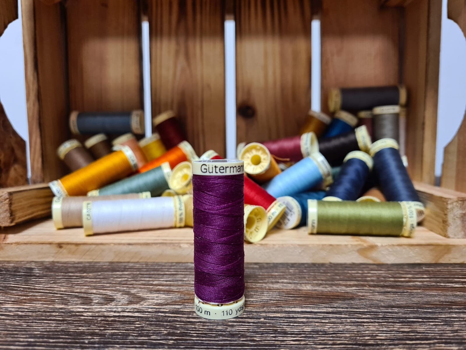 10 NEW Colors GUTERMANN 100% Polyester Sewing Thread 110 Yard