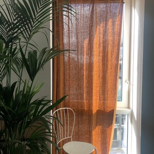 Different medium weight linen fabric texture for curtains, natural woven linen material for curtains, 145 cm wide (57 inches), OEKO-TEX Standard 100 certified, medium weight, sold by length from 0.5 m or 0.5 yard
