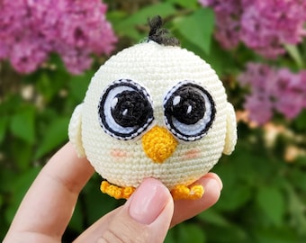 Crochet pattern stuffed animal Mr Chick 2.0 crochet toy amigurumi PDF / Instant Download tutorial