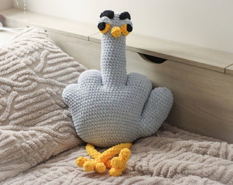 Crochet Pattern "Not Your Grandma's Pigeon" - Unique Handmade Craft - Perfect DIY Gift - Instant Download