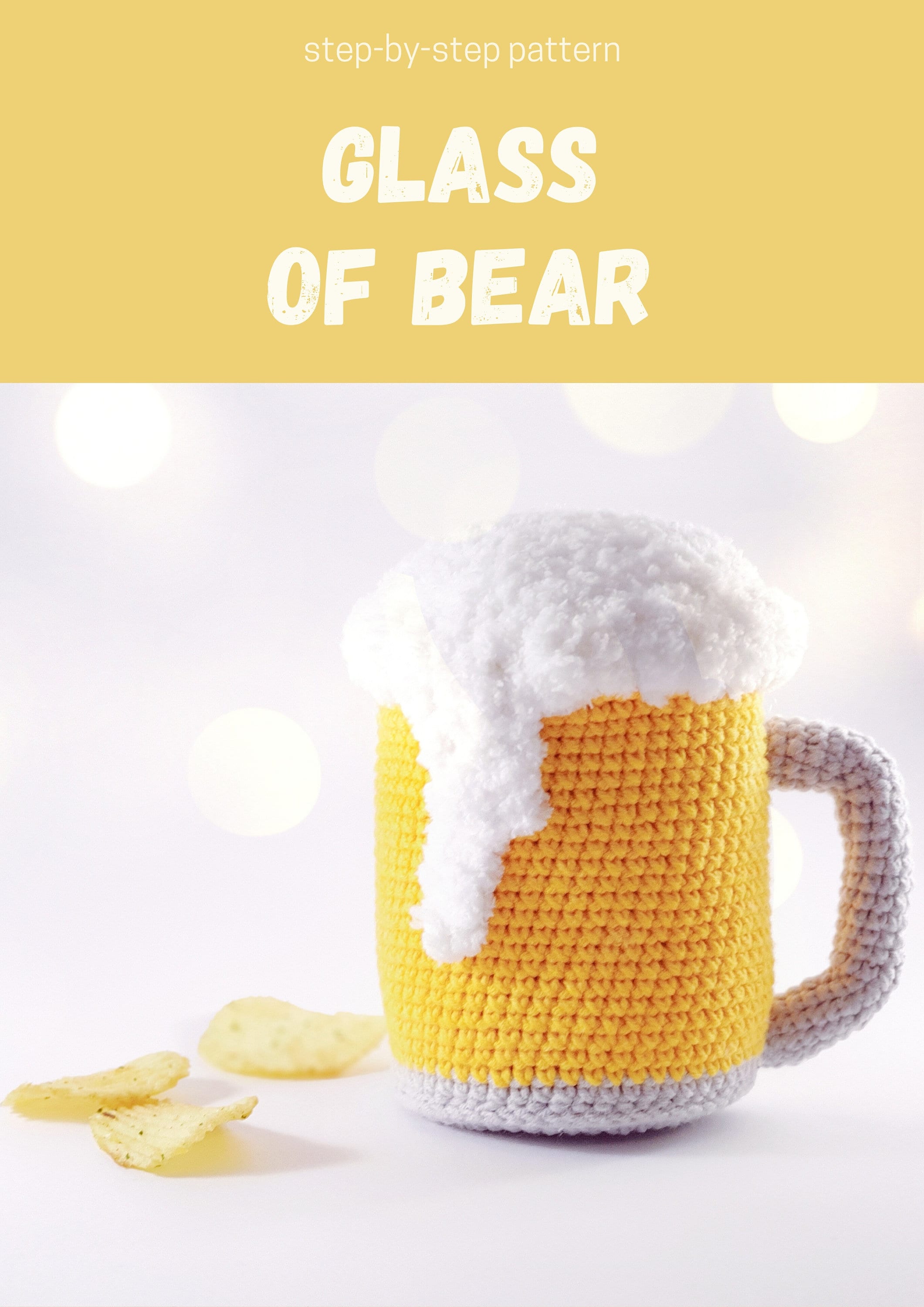 Crochet Pattern Beer Mugs for Fathers Day PDF / Instant Etsy
