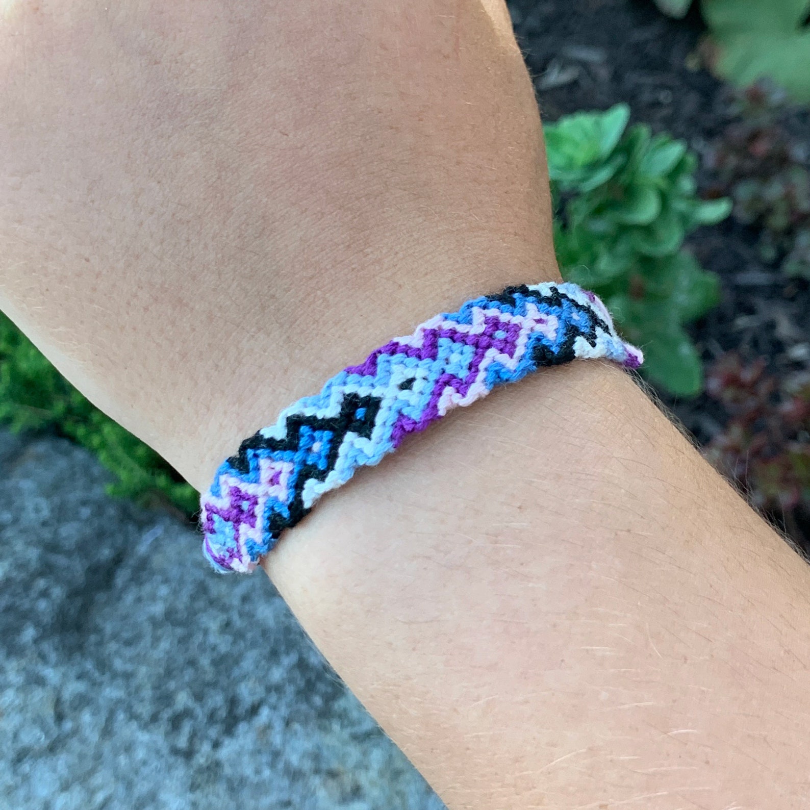 Strength Arrow Friendship Bracelet Arrow Aztec Pattern Etsy