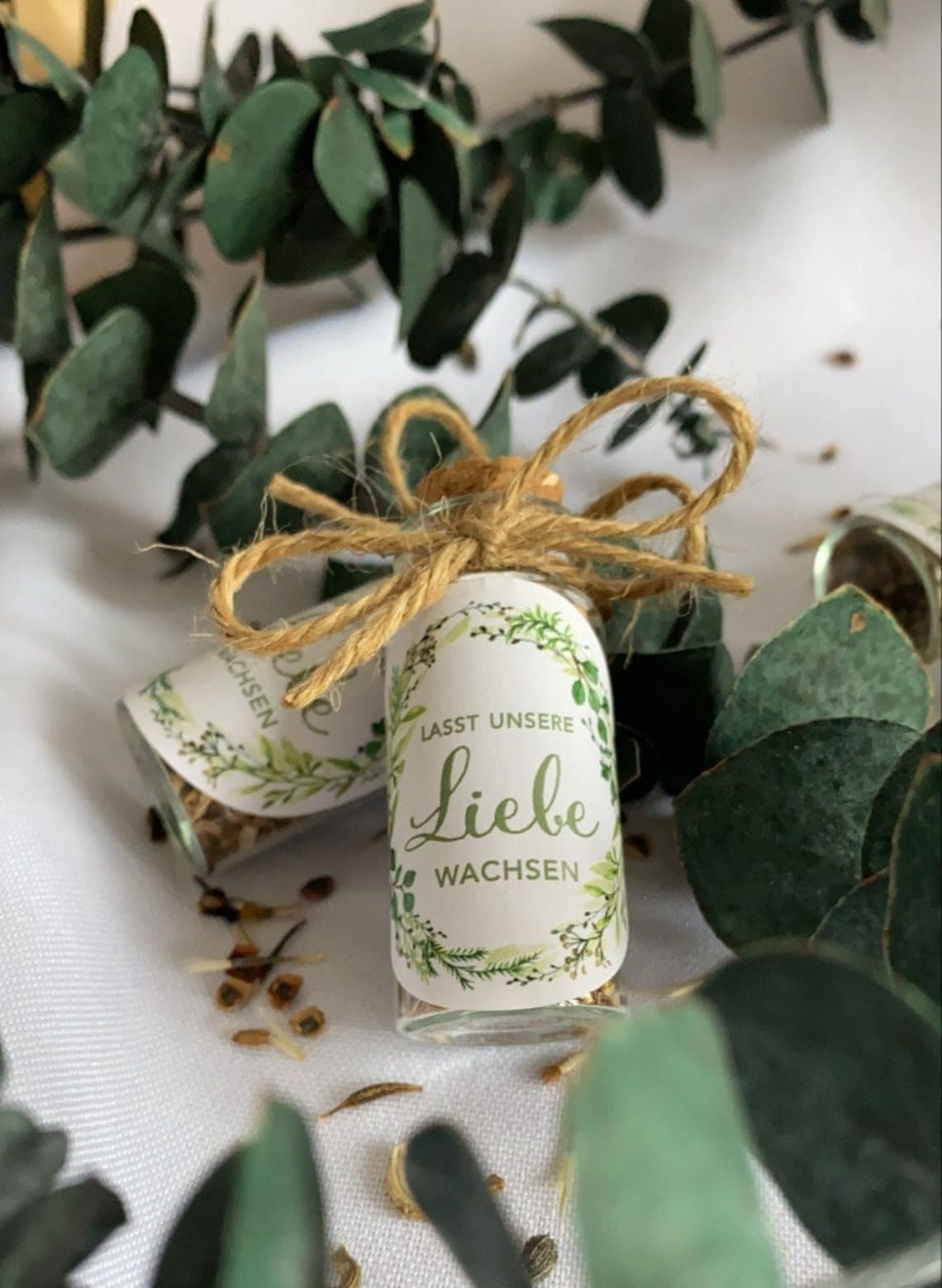 Gastgeschenk Lasst unsere Liebe wachsen Etsy.de