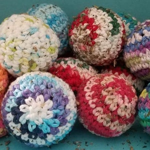 Custom Color Crochet  Balls
