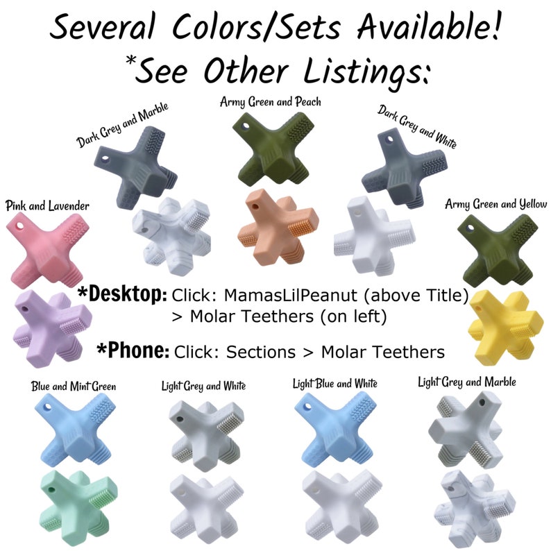 Molar Teether Toddler, Toddler Teether for Molars, Baby Molar Teether