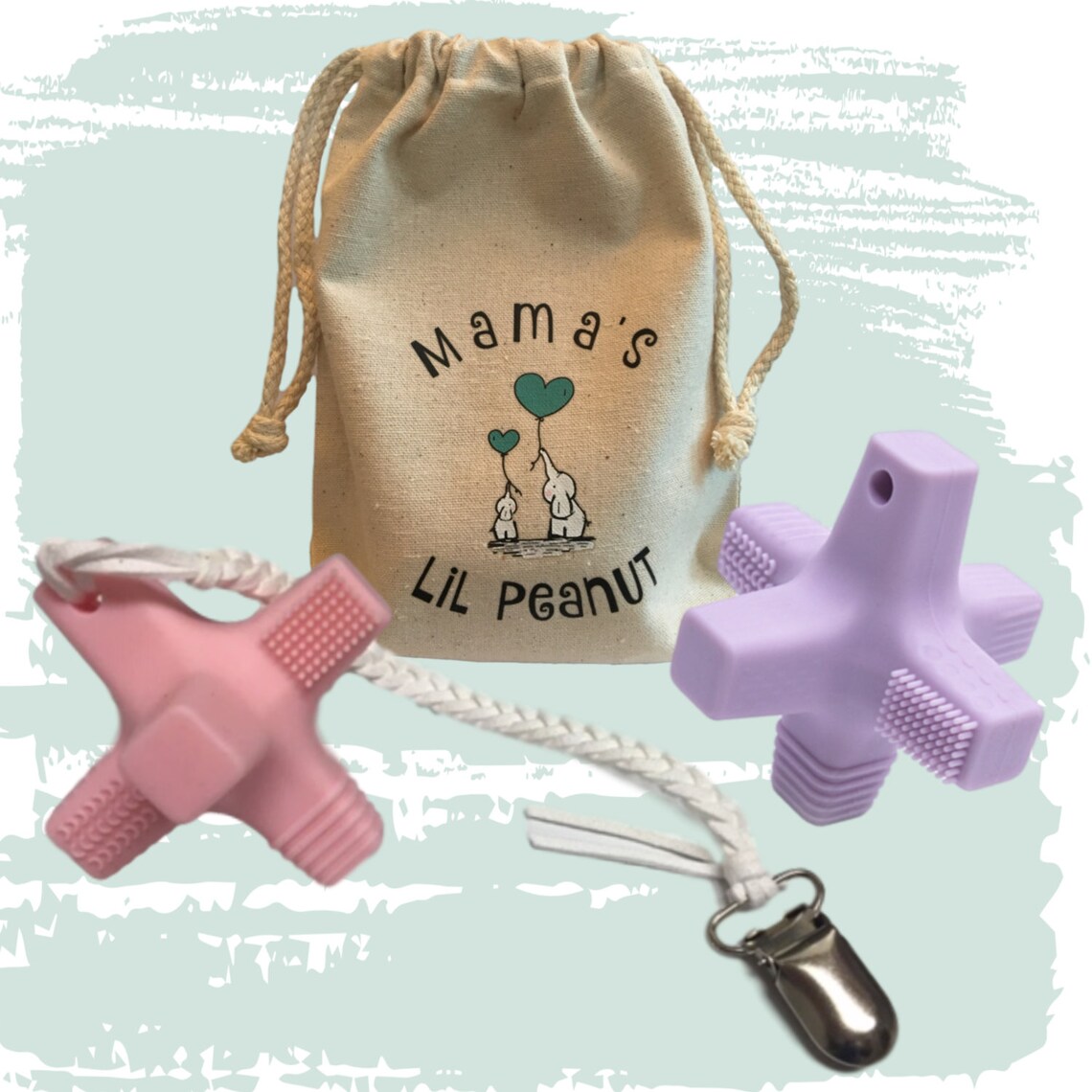 Molar Teether Toddler, Toddler Teether for Molars, Back Teeth Teether Toy, Baby Molar Teether